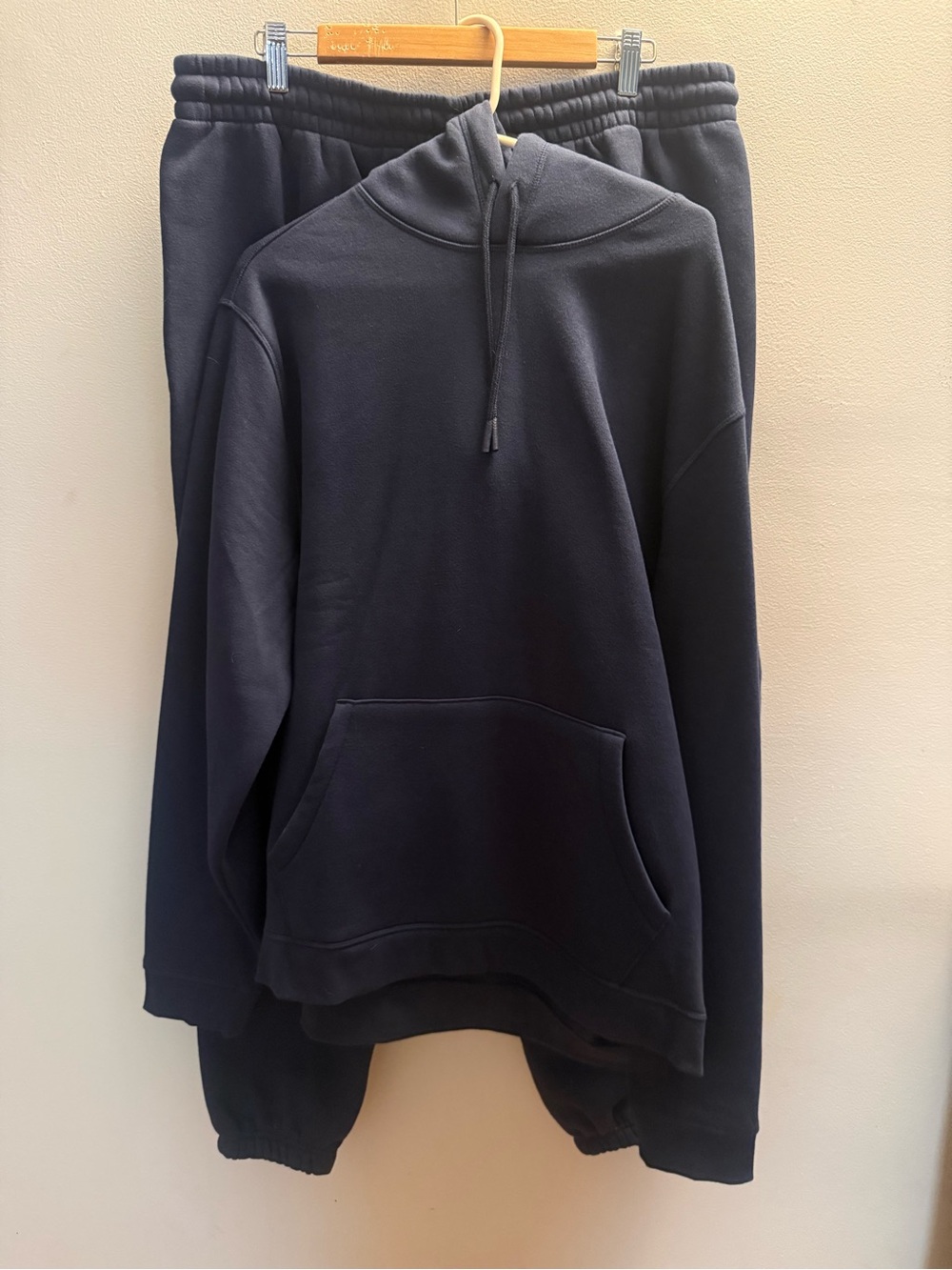 Men’s XL DSG Navy Sweatsuit - Pullover Hoodie with Matching Joggers